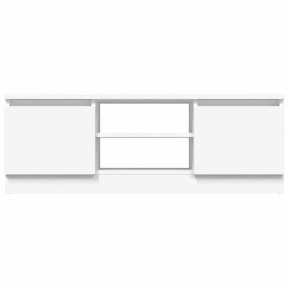 TV Cabinet with Door White 102x30x36 cm