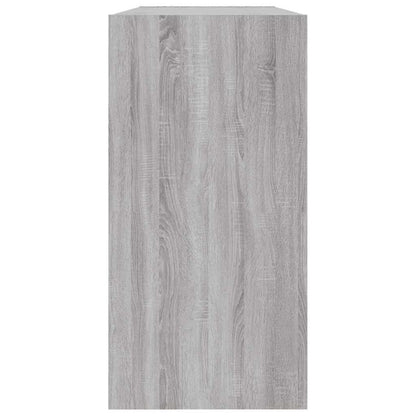 Book Cabinet/Sideboard Grey Sonoma 50x25x80 cm Engineered Wood