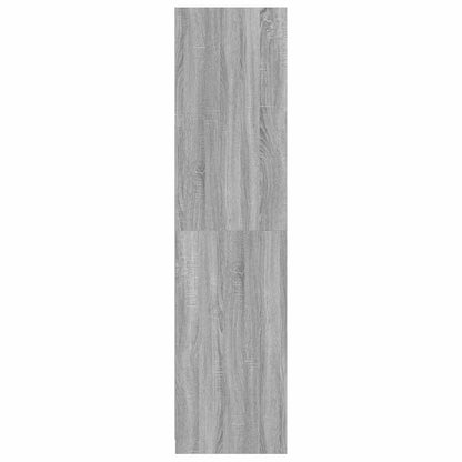 Wardrobe Grey Sonoma 100x50x200 cm Engineered Wood