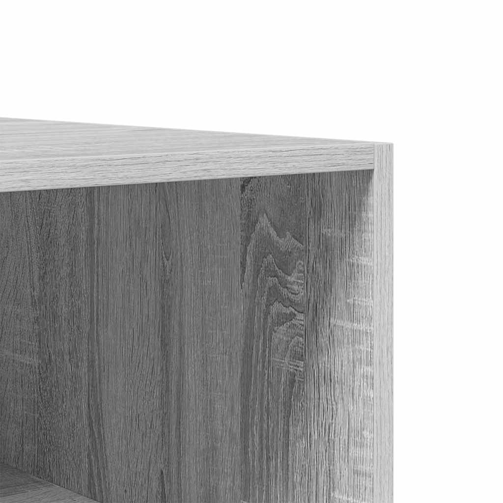 Wardrobe Grey Sonoma 100x50x200 cm Engineered Wood
