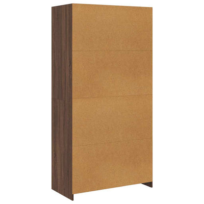 Wardrobe Brown Oak 100x50x200 cm Engineered Wood