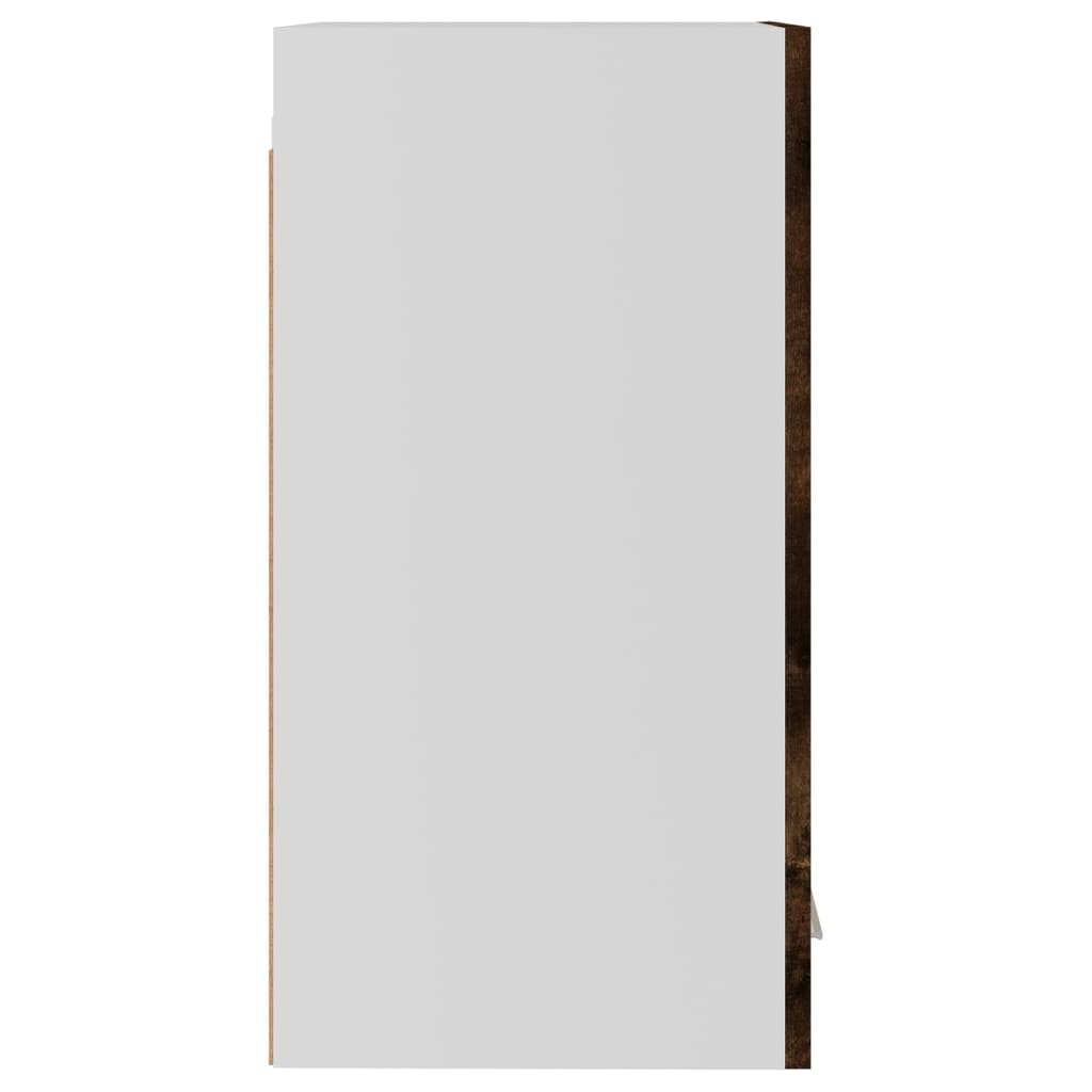 Hanging Cabinet Lyon Smoked Oak 29.5x31x60 cm Engineered Wood