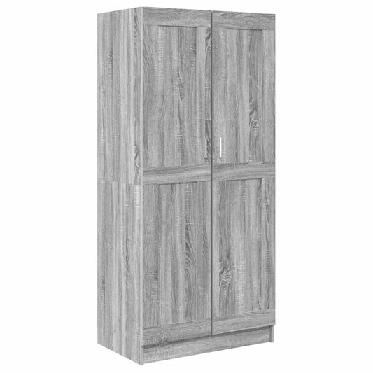 Wardrobe Grey Sonoma 82.5x51.5x180 cm Engineered Wood