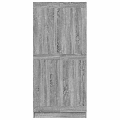 Wardrobe Grey Sonoma 82,5x51,5x180 cm Engineered Wood