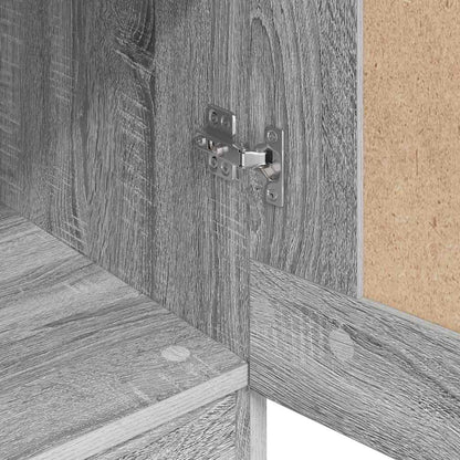 Wardrobe Grey Sonoma 82,5x51,5x180 cm Engineered Wood