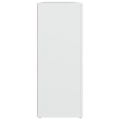 Sideboard White 91x29.5x75 cm Engineered Wood