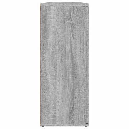 Sideboard Grey Sonoma 91x29,5x75 cm Engineered Wood
