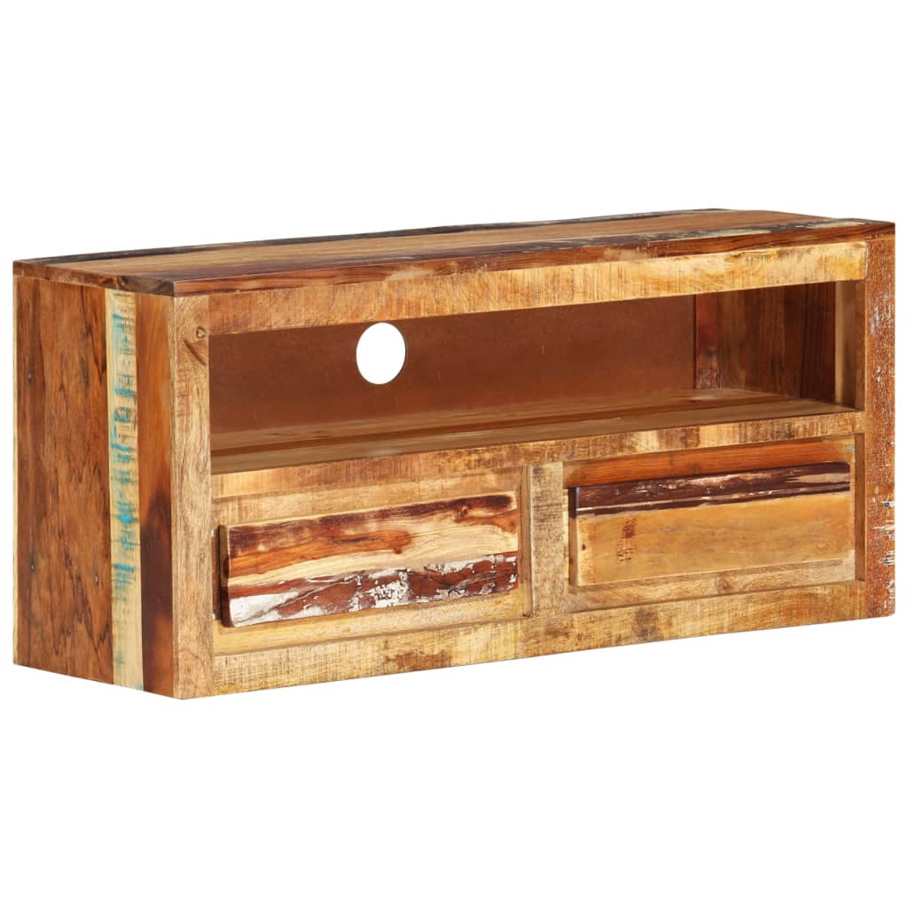2 Piece TV Cabinet Set 88x30x40 cm Solid Wood Reclaimed