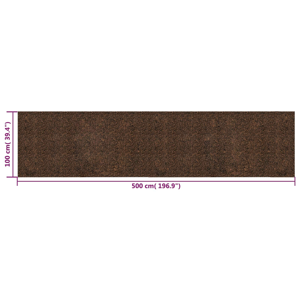 Cork Roll Brown 500 x 100 cm Cork and Rubber