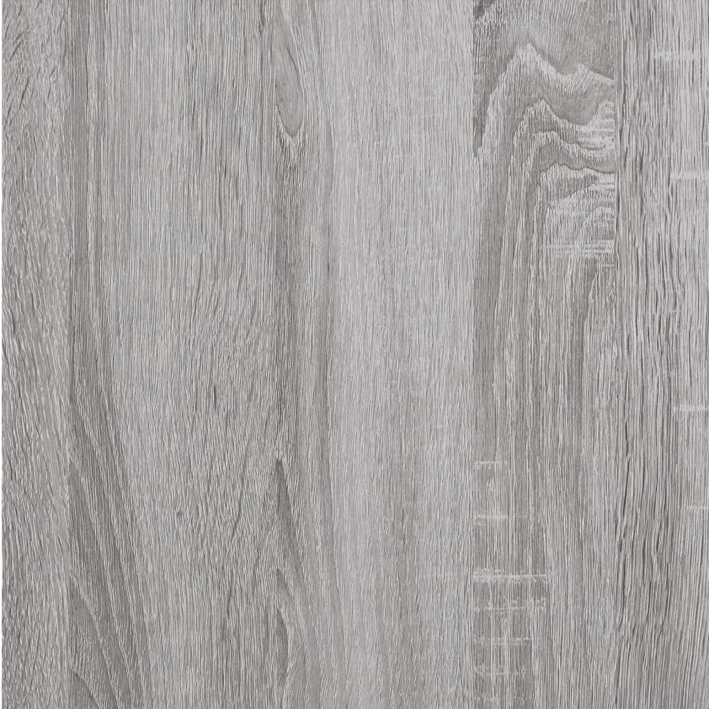 Bedside Cabinet Grey Sonoma 40x35x70 cm Engineered Wood