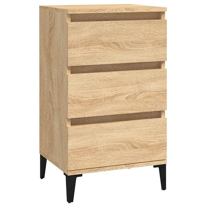 Bedside Cabinet Sonoma Oak 40x35x70 cm Engineered Wood