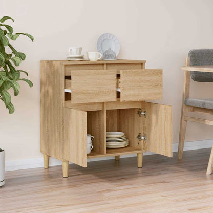Sideboard Sonoma Oak 60x35x70 cm Engineered Wood