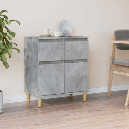 Sideboard Concrete Grey 60x35x70 cm Engineered Wood