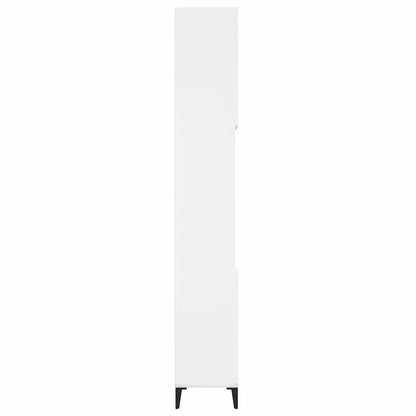 Bathroom Cabinet White 30x30x190 cm Engineered Wood
