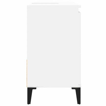 Bathroom Cabinet | White | Engineered wood, metal | Medium