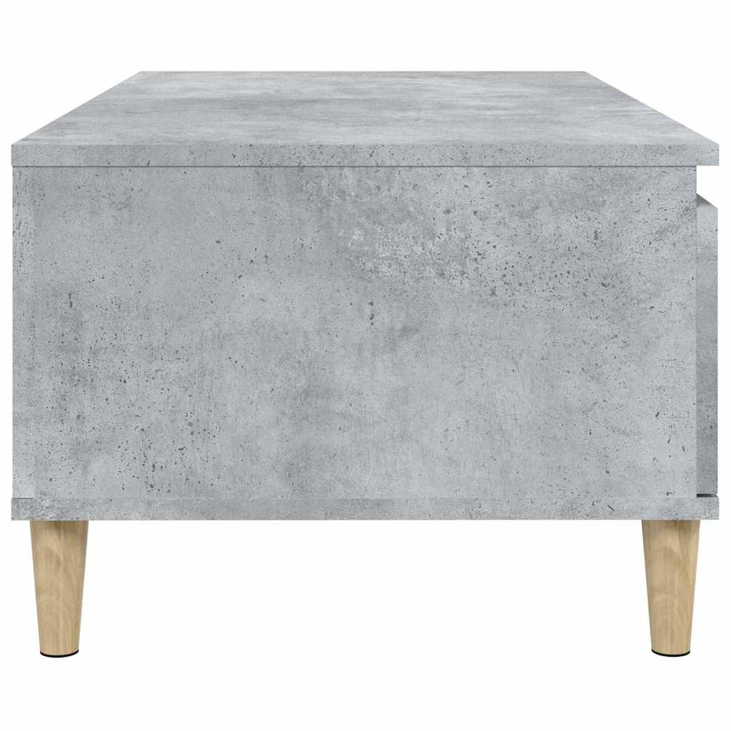 Coffee Table Concrete Grey 90x50x36,5 cm Engineered Wood