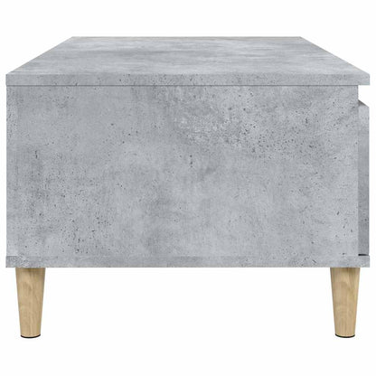 Coffee Table Concrete Grey 90x50x36,5 cm Engineered Wood