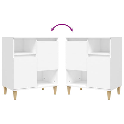 Sideboard White 60x35x70 cm Engineered Wood