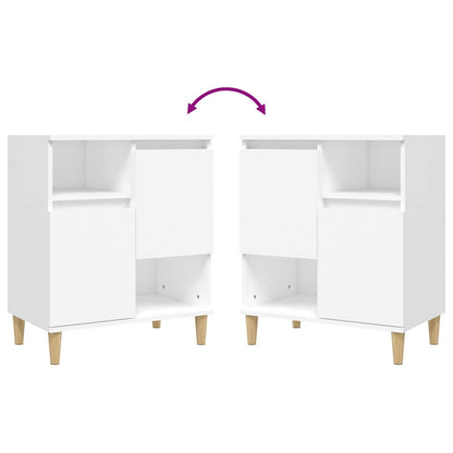 Sideboard White 60x35x70 cm Engineered Wood