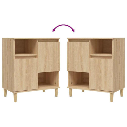 Sideboard Sonoma Oak 60x35x70 cm Engineered Wood
