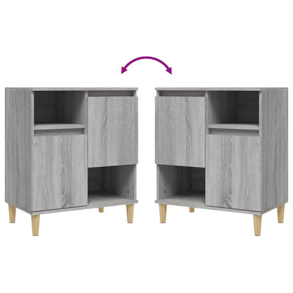 Sideboard Grey Sonoma 60x35x70 cm Engineered Wood