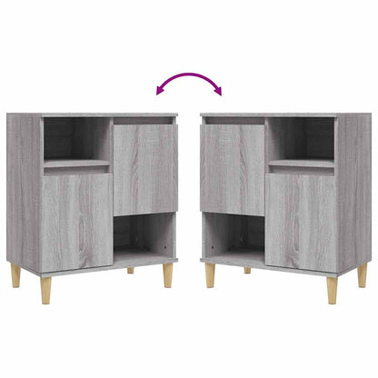 Sideboard Grey Sonoma 60x35x70 cm Engineered Wood