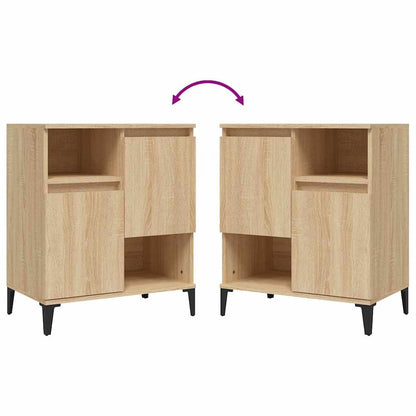 Sideboard Sonoma Oak 60x35x70 cm Engineered Wood