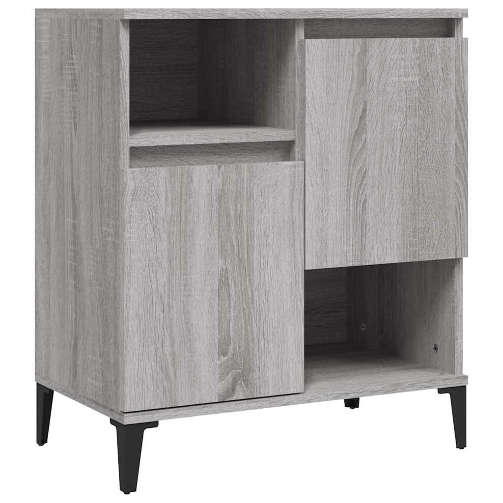 Sideboard Grey Sonoma 60x35x70 cm Engineered Wood