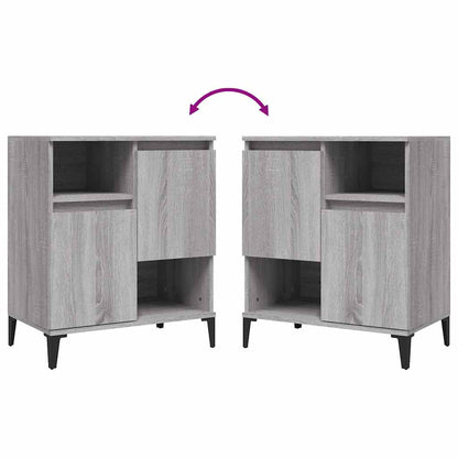 Sideboard Grey Sonoma 60x35x70 cm Engineered Wood