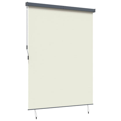 Roller Blind Cream 200 x 250 cm Fabric and Aluminum