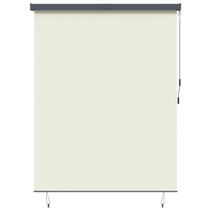 Roller Blind Cream 200 x 250 cm Fabric and Aluminum