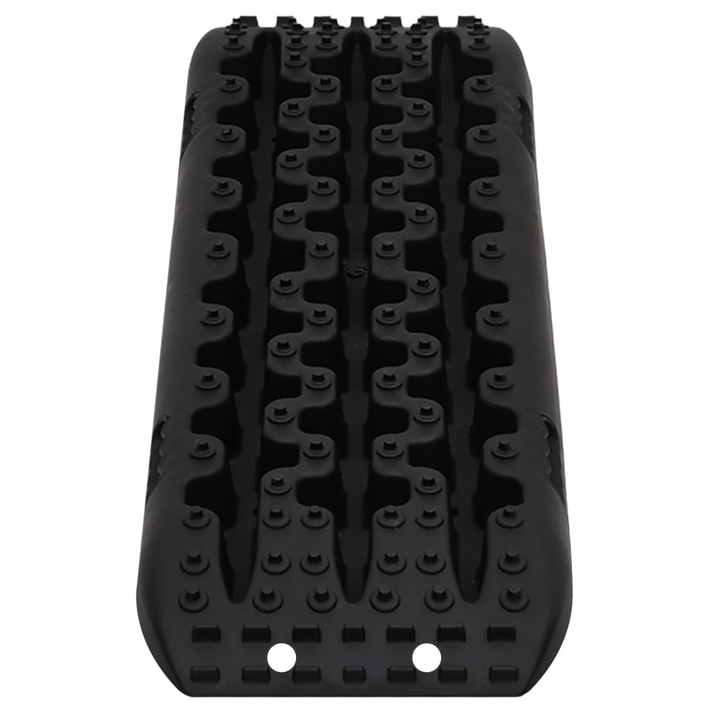 Traction Boards 2 pcs Black 106x30.5x7 cm Nylon