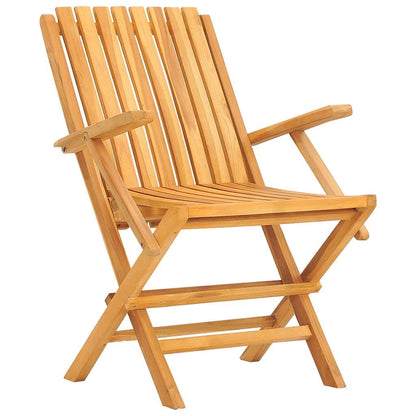 Folding Garden Chair | Set of 2 | Teak | Solid teak wood | Standard