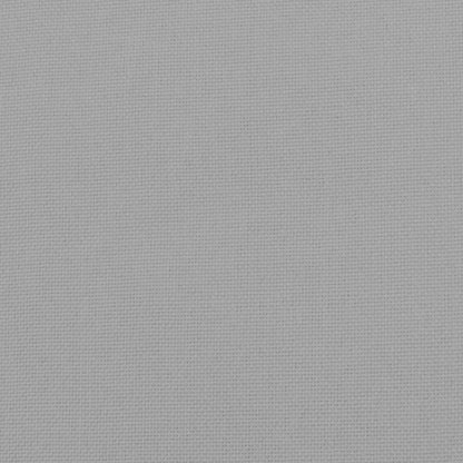 Footstool Light Grey 51x41x40 cm Fabric