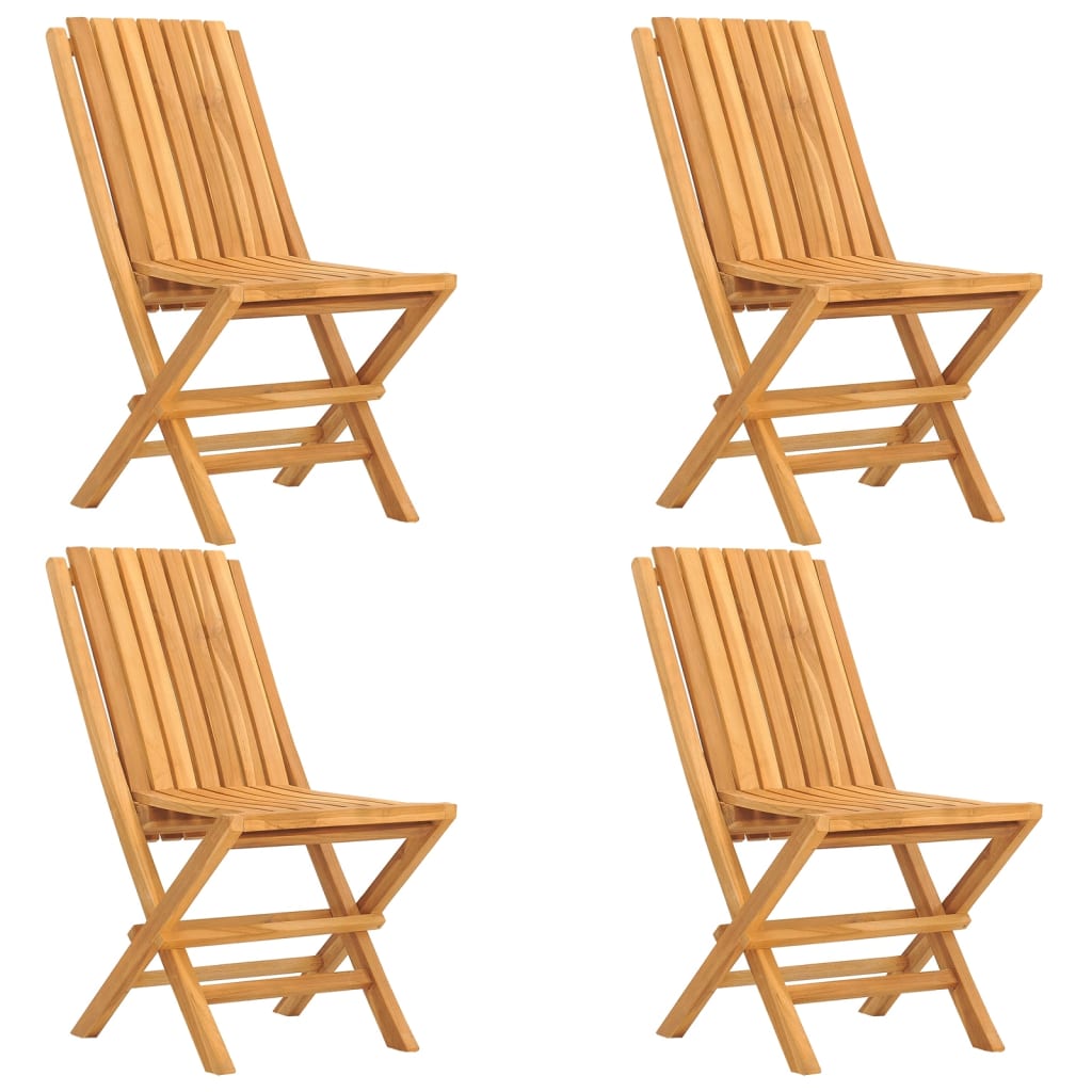 Garden Dining Set | Natural Teak | Solid Teak Wood | Medium |  Foldable