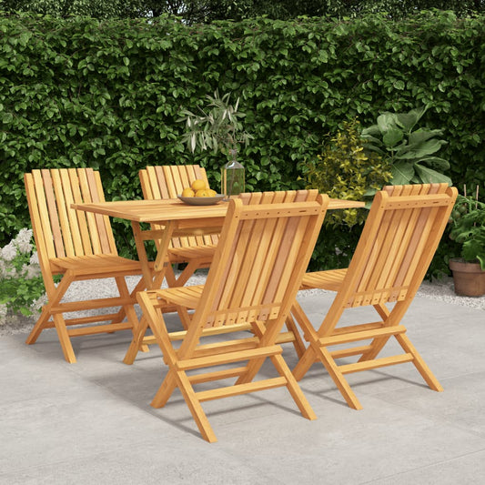 Garden Dining Set | Natural Teak | Solid Teak Wood | Medium |  Foldable