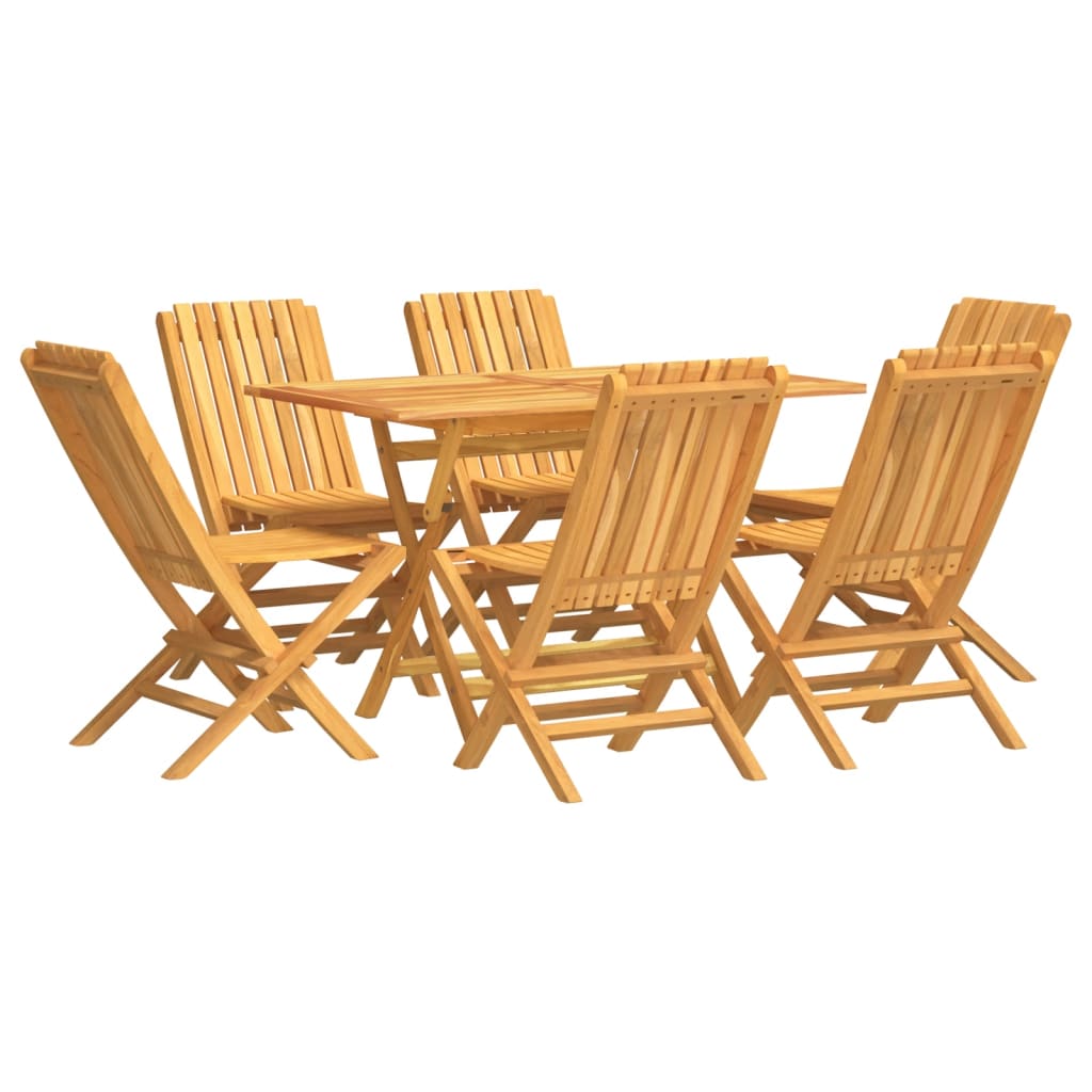 Garden Dining Set | Teak | Solid teak wood |  Foldable