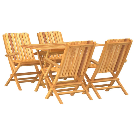 Garden Dining Set | Teak | Solid teak wood | Medium | Foldable