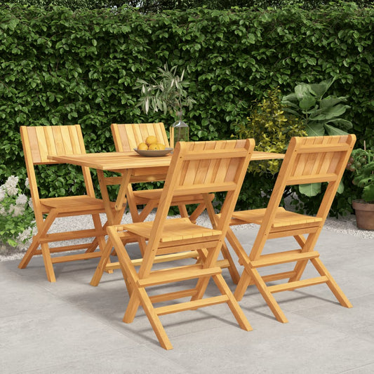Garden Dining Set | Teak | Teak wood | Medium |  Foldable