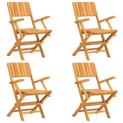 Garden Dining Set | Natural Teak | Solid Teak Wood | Foldable