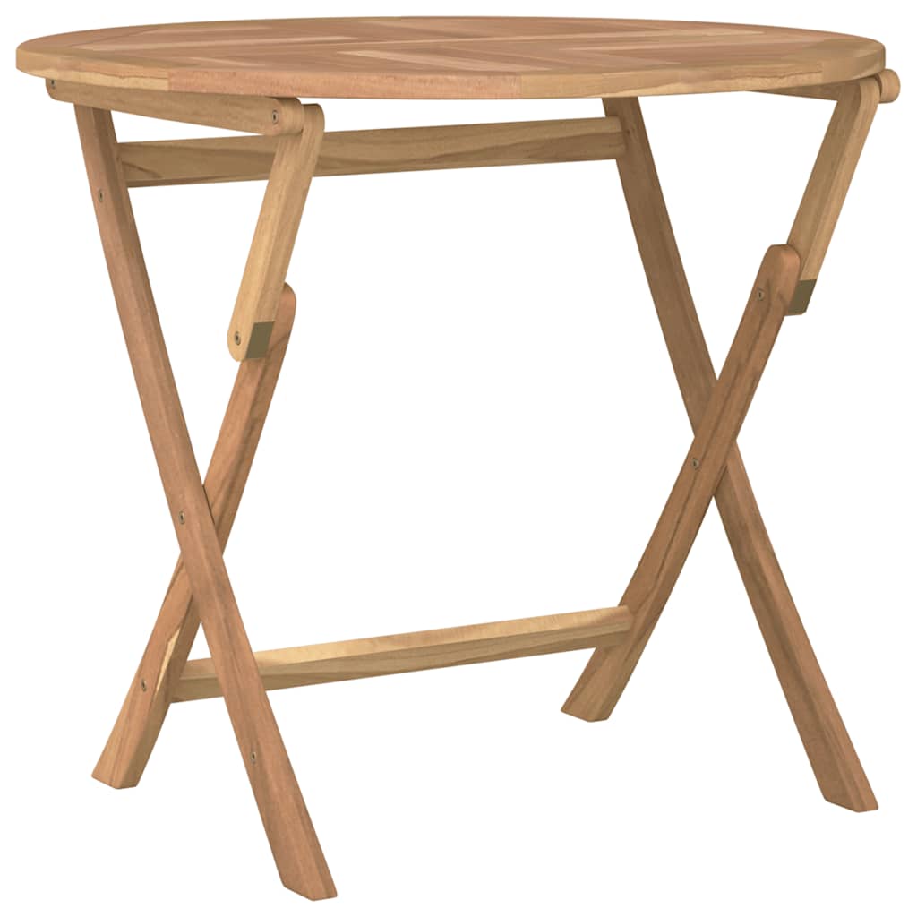 5 Piece Garden Dining Set Solid Wood Teak