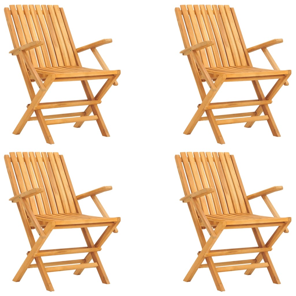 Garden Dining Set | Natural Teak | Solid Teak Wood | Regular | Foldable