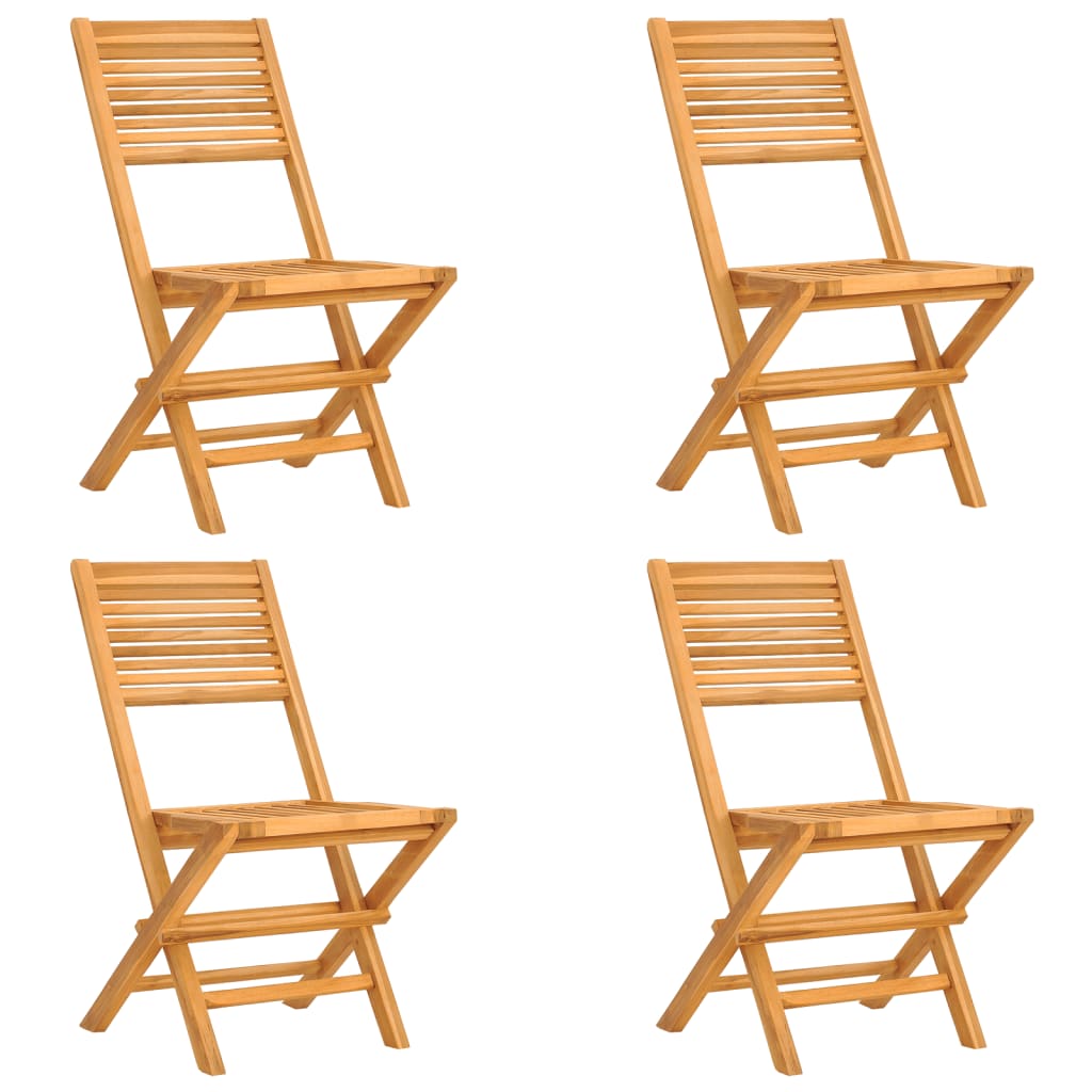 Garden Dining Set | Natural Teak | Teak wood | Medium |  Foldable