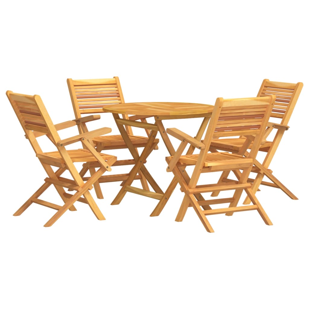 Garden Dining Set | Teak | Solid Teak Wood | Medium |  Foldable