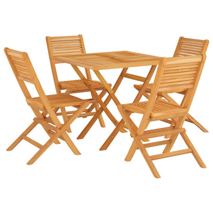Garden Dining Set | Natural Teak | Solid Teak Wood | Medium |  Foldable
