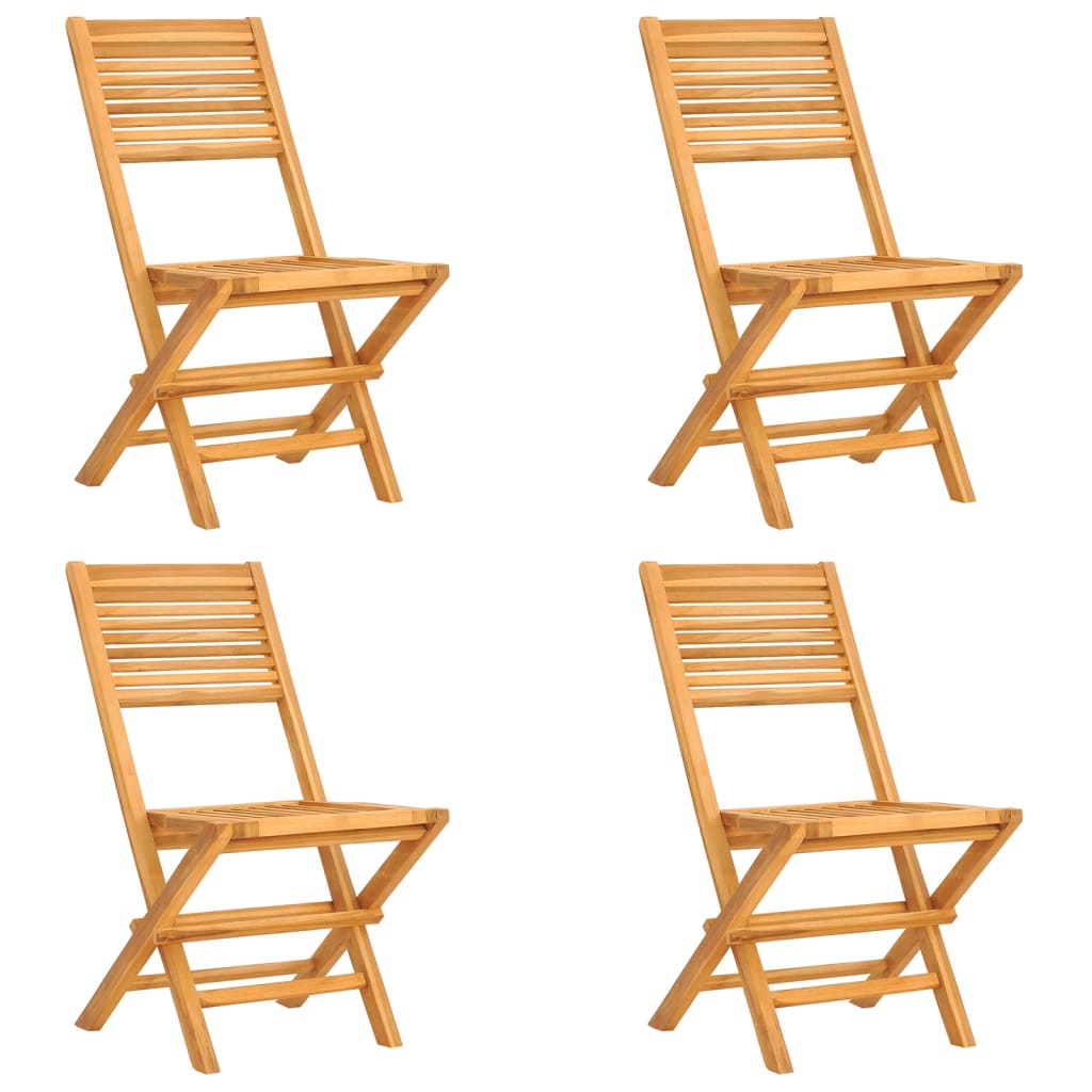 Garden Dining Set | Natural Teak | Solid Teak Wood | Medium |  Foldable