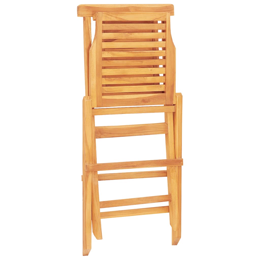 Folding Garden Chairs 4 pcs 47x63x90 cm Solid Wood Teak