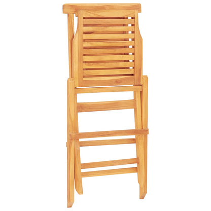 Folding Garden Chairs 4 pcs 47x63x90 cm Solid Wood Teak