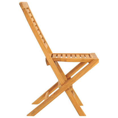 Folding Garden Chair | Set of 6 | Teak wood | Solid teak wood | Standard