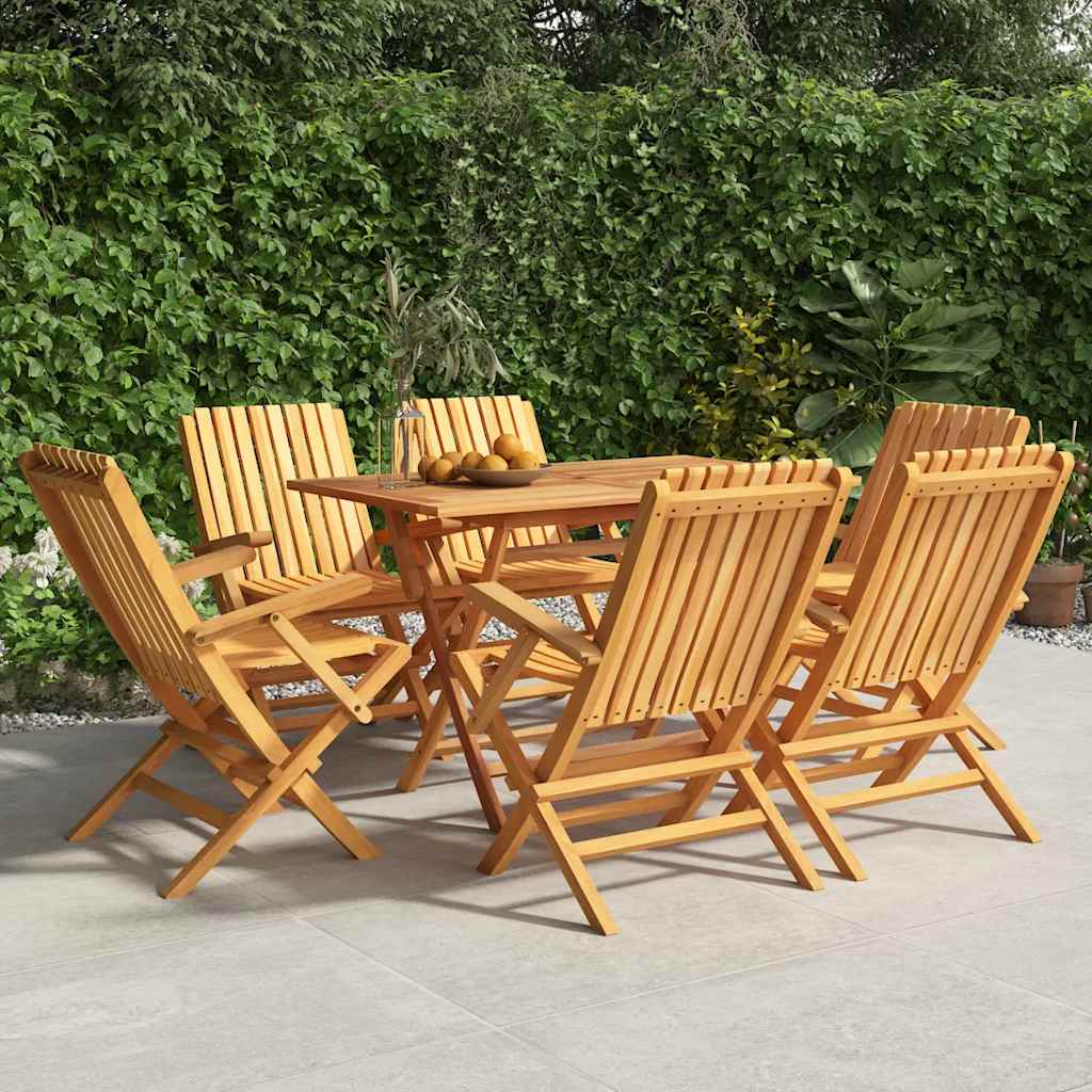 Folding Chairs 6 pcs 61x67x90 cm Solid Wood Teak